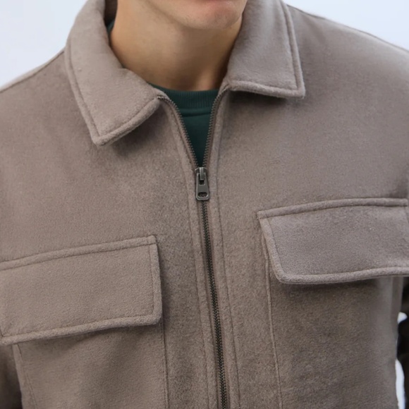 North Western Zip-Up Shacket - Picture 1 of 2